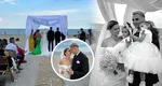 Irina Deaconescu și Cristi Manea au făcut nuntă într-un decor de poveste. Cei doi s-au căstorit religios, pe plajă