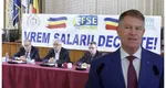 Klaus Iohannis dă de pământ cu sindicaliștii din Educație. ”Guvernul le-a dat greviștilor tot ce au cerut. Sper ca dascălii să se întoarcă de marţi la şcoală”