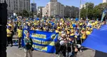 Un nou protest în Piața Victoriei. Federaţia ”Solidaritatea Sanitară” organizează miting și marș pe străzile Capitalei