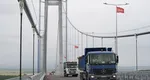 Nu e glumă! Probleme la Podul Brăilei, după doar o lună de la inaugurare: asfaltul s-a deformat