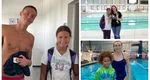 Ea este Sarah Maria Ngoy Fiama, fetița de aur a natației românești! La doar 10 ani îi calcă pe urme David Popovici