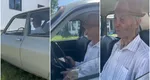 Despărţire amară, virală pe internet! Încă un bătrân în lacrimi după ce şi-a vândut Dacia 1300 de care a fost nedespărţit timp de 5 decenii