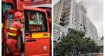 Incendiu violent la Hotel Mureş din Băile Felix, a fost activat planul roşu. Turiştii s-au autoevacuat pe geam VIDEO