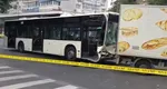 Accident cu un autobuz STB în zona Dorobanți, în București. Un călător a fost rănit și dus la spital