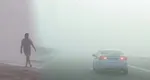 Un nor dens de ceață s-a năpustit deasupra județului Constanța. Vizibilitatea scăzută pe autostrada A2