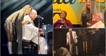 Loredana Groza i-a sărutat picioarele lui Horia Moculescu, la Festivalul de la Mamaia: „În seara asta visul meu se împlinește”