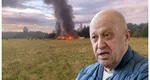 Putin sugerează că avionul în care se afla Prigojin a fost aruncat în aer de grenade mânuite la bord. El spune că anchetatorii ar fi trebuit să facă victimelor teste de alcoolemie şi pentru consum de droguri