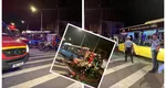 Un cocalar cu BMW și-a ucis iubita, după ce a intrat cu toată viteza în două autobuze! Bolidul ”zeului șoselelor” s-a oprit chiar lângă cimitir