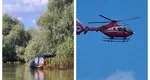 Două bărci s-au ciocnit în Delta Dunării, un bărbat de 30 de ani fiind dat dispărut. Un elicopter SMURD participă la căutări