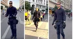 Jandarmeria își schimbă uniforma, dar năravul? Un bărbat tânăr a defilat prin centrul Capitalei îmbrăcat în noul echipament: „Uniformă cu atitudine, reacții pe măsură”