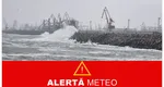 Alertă meteo de vreme rea! Toate porturile de la Marea Neagră rămân închise din cauza vântului puternic. Care este situația pe șosele