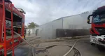 Incendiu la un service auto din Bragadiru. Se înregistrează degajări mari de fum
