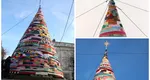Scopul nobil al celui mai colorat brad de Crăciun din România, confecționat din fulare – „unește indivizi și comunități”. Lucrarea amplasată în Târgu Mureș ar urma să fie propusă pentru intrarea în Cartea Recordurilor