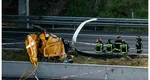 Elicopter prăbușit pe autostradă chiar de 1 Decembrie! Pilotul a evitat o tragedie în ultima clipă