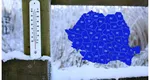 Prognoza meteo. Final de ianuarie deosebit de rece: Ninsori, ger pătrunzător și polei
