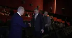 Premierul Marcel Ciolacu a bătut palma cu Piero Ferrari. Filmul „Ferrari” a adunat „la crème de la crème” din România, în sala de cinema