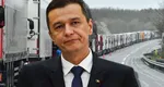 Sorin Grindeanu, radical cu transportatorii. Nu este de acord ca aceștia să primească motorină gratis și nici cu propunerea de a nu plăti rovinieta