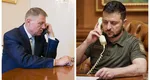 Ce a discutat Klaus Iohannis la telefon cu Volodimir Zelenski. Ce se întâmplă cu securitatea din Ucraina și la Marea Neagră
