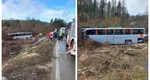 Accident rutier devastator în Bulgaria! Un autocar cu turiști români s-a ciocnit cu un TIR turcesc. Sunt cel puțin zece victime