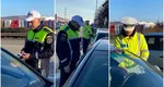 Un șofer a fost amendat cu 5.610 lei și a rămas fără permis 5 luni după o urmărire în trafic de 20 km pe Autostrada A1