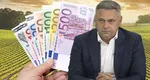 Bani pentru agricultori. Ministrul Florin Barbu anunţă plăţi de 100 de euro la hectar
