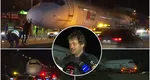 Avion de pasageri surprins pe o stradă din București. A fost cumpărat la licitaţie şi urmează să fie transformat în casă de vacanţă. VIDEO