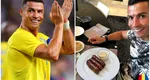Cristiano Ronaldo mănâncă mici cu muștar. Imaginea s-a viralizat imediat. Ce mesaje i-au lăsat românii: „Stai să dea de gust”