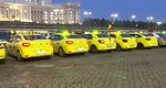 Sute de taximetriști protestează în București și le cer guvernanților reglementarea transportului alternativ: „Toţi oamenii ăştia rămân fără servicii”
