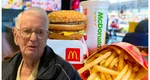 Un veteran de război și-a sărbătorit aniversarea de 100 de ani la McDonald’s! Bătrânelul a mâncat timp de 36 de ani la acest fast food