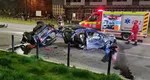 Accident teribil la Oradea. Bolidul condus de un tânăr de 19 ani s-a rupt în două VIDEO