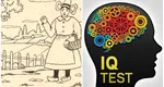 Cum treci un test IQ din secolul trecut. Unde se ascund cei trei copii ai femeii din imagine?