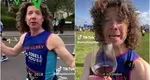 Abordare neobișnuită la maratonul din Londra! La fiecare milă a băut un pahar de vin. Cum a ajuns sportivul la finalul competiției