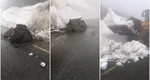 Căderi de pietre pe Transalpina. Șoseaua rămâne închisă circulației VIDEO