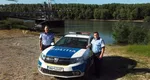Eroi în timpul liber! Ei sunt Ionel și Paul, polițiștii din Tulcea care au salvat de la înec un copil ce se scălda în Dunăre