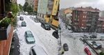 O ploaie torențială cu grindină a făcut prăpăd în Torino. S-a depus strat generos de gheață – VIDEO