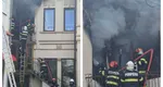 Incendiu puternic într-o clădire de birouri. Au fost autoevacuate zeci de persoane, s-a dar Ro-Alert