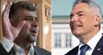 Marcel Ciolacu îi face în ciudă lui Karl Nehammer. „A blocat România şi a pierdut alegerile!”