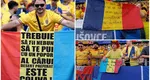 Fanii români, mesaje emoționante pentru echipa națională la meciul Slovacia- România: „Chiar de ne-am născut aici, România, te iubim!”
