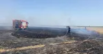 Incendii de amploare în România. 50 de hectare de teren au ars în Prahova, flăcările au distrus şi un lan de grâu. 15 incendii de vegetaţie uscată în Teleorman