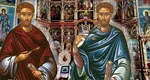 Calendar ortodox 1 iulie 2024. Sfinţii Cosma şi Damian, doctori fără arginţi. Rugăciune foarte puternică pentru vindecare de boli trupeşti, sufleteşti şi de patimi