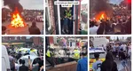 VIDEO De la ce a pornit scandalul monstru cu românii din Leeds care au răsturnat o mașină a Politiei! O familie de romi cu 8 copii a rămas fără cinci dintre ei după o anchetă socială a statului britanic! Sute de romani din Anglia au facut dezastru pe străzi