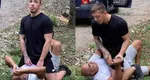 Familia lui Mihai Zmărăndescu, ameninţată de un bărbat cu o macetă. „Vă măcelăresc pe toţi!” VIDEO