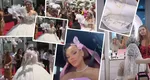 Adriana Simionescu se mărită astăzi. Fiica cea mică a lui Adrian Minune face nuntă cu 1000 de invitați. Tot azi își botează și fetița. Nașa este chiar sora ei / GALERIE FOTO