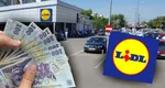 Amenda primită de un bărbat care și-a lăsat mașina mai mult de o oră în parcarea unui Lidl