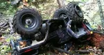 Atracţie transformată într-o tragedie: un mort şi doi răniţi după ce un ATV a căzut într-o râpă din Argeş. Accident grav şi la Satu Mare