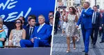 Prețul uriaș al rochiei purtate de Carmen Iohannis  la un eveniment, în Sibiu. Prima-doamnă a ales să se îmbrace de la un designer american, nu român GALERIE FOTO