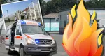 Incendiu la Spitalul Penitenciar Poarta Albă. O persoană şi-a dat foc. A fost activat Planul Roşu de Intervenţie