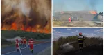 Imagini apocaliptice după incendiul din Maramureș. Sute de hectare au fost mistuite de flăcări. A fost ridicat gradul maxim de alertă