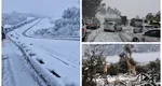 Ninge ca-n povești în Africa de Sud. Mai multe drumuri au fost blocate, după ce troienele de zăpadă au atins doi metri