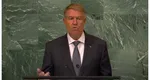 Klaus Iohannis, discurs la ONU: „Un conflict pe termen lung este inacceptabil şi trebuie să rămânem ferm pe poziţie”